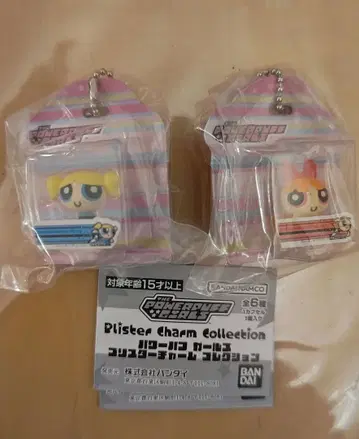 파워퍼프걸 블리스터 참 컬렉션 블라썸, 버블 세트