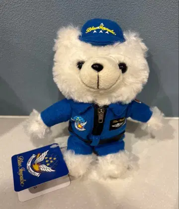 블루 임펄스 봉제 인형 키링 BEAR-002 약 14cm