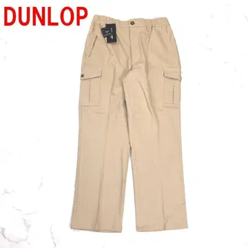 A6116 택 포함 새상품 던롭 카고 팬츠 면 코튼 베이지 M