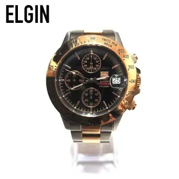 ELGIN 엘진 FK-1184N 데이트 크로노그래프 콤비