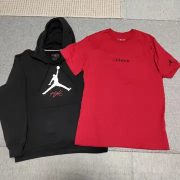 Jordan 후드티와 T셔츠 세트 L 사이즈 (12월 중 한정 판매)
