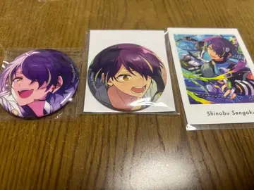 앙스타!! 센고쿠 시노부 캔뱃지 파샤츠