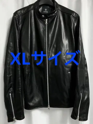 레어 XL NANO UNIVERSE 양가죽 램 가죽 명작 싱글 라이더