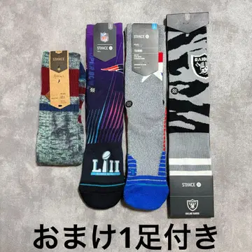 스탠스 삭스 STANCE SOCKS 양말 4족 세트 + 덤 1족 포함