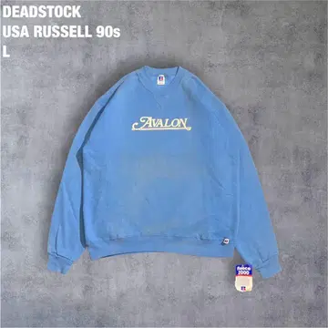 90sUSARussell AVALON 맨투맨 L 데드스탁 페이드