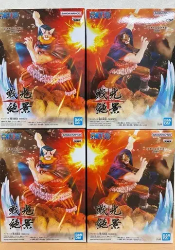 원피스 전광절경 도리 브로기 피규어 4개 세트