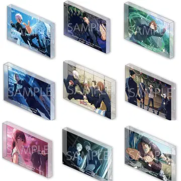 3D상 미니 아크릴 블록 컴프 세트 팬파레 복권