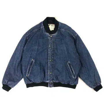 Signature [ 시그니처 ] 데님 바시티 자켓 / XL