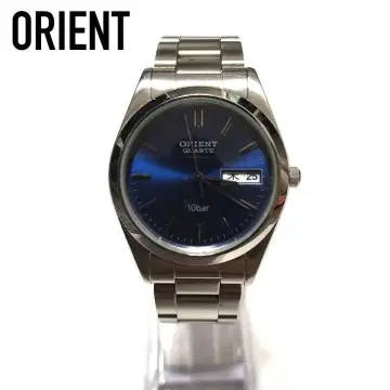 ORIENT 오리엔트 YW00-C00 데이데이트 쿼츠 파랑 다이얼