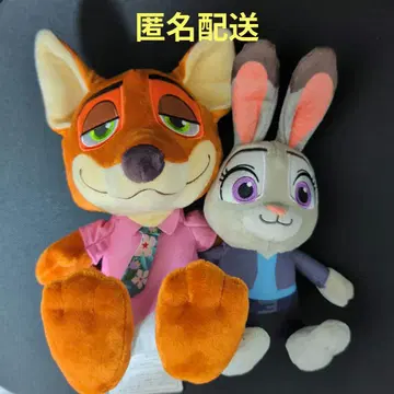 주토피아2 페어 봉제 인형 주디 닉