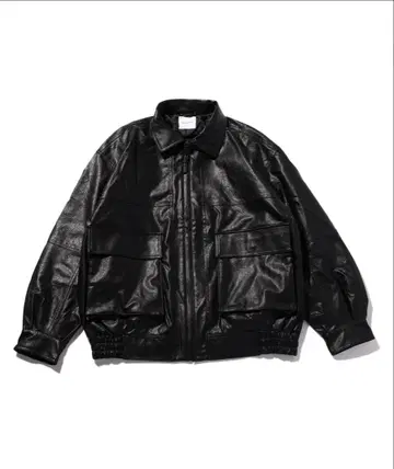 블랙 가죽 자켓 L 사이즈