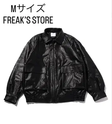 블랙 가죽 자켓 L 사이즈