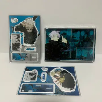 주술회전 고죠 사토루 벌스데이 아크릴 블록 아크릴 스탠드 명장면