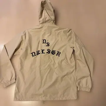 미사용 더즐 슈가 나일론 후드 자켓 L 베이지