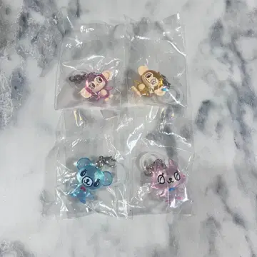 나루미야 캐릭터즈 메지루시 참 4종 세트