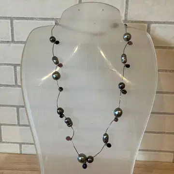 새상품급 SPECCHIO 변형 담수 펄 목걸이