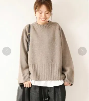 Spick & Span 긴팔 니트 캐시미어 니트