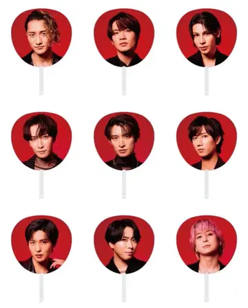 SnowMan on 부채 9장 세트 돔 투어 2025-2026