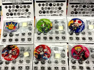 마리오 카트 월드 캐릭터 마그네트 6개 세트