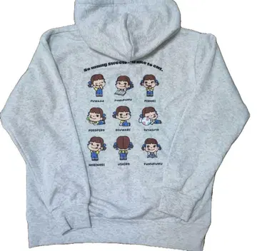 새상품 후지야 페코짱 속기모 집업 후드티 L 돈키