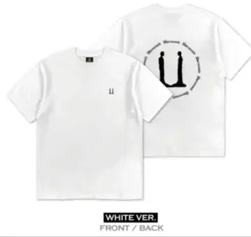 G-DRAGON ubermensch 티셔츠 화이트