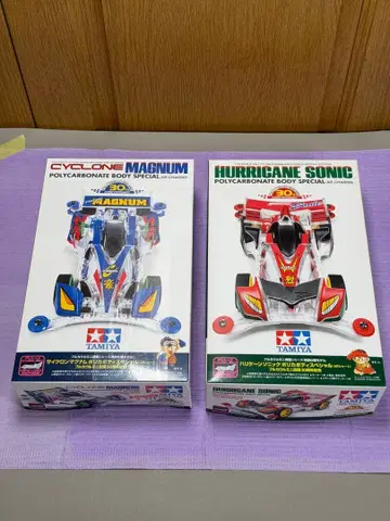 타미야 30th 사이클론 매그넘 & 30th 허리케인 소닉 세트