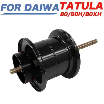 yu435 블랙 TATULA 80 80H 80XH 베이트릴 얕은 스풀