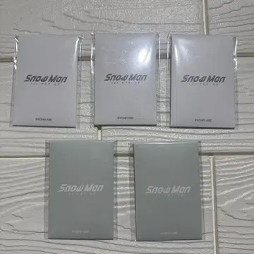 Snow Man 아베 료헤이 트레이딩 카드 AB POP-UP 한국 서울