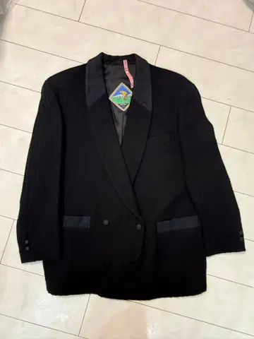 레어 빈티지 더블 자켓 (울 100%) 클리닝 완료 M