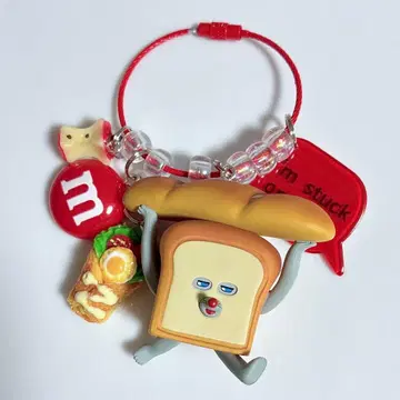 주렁주렁 키링 자라자라 가챠가챠 빵 도둑에게