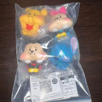 디즈니 삐짐 마스 피규어 컬렉션 그 첫 번째 풀 컴프 4종 세트