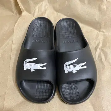 라코스테 샌들 블랙