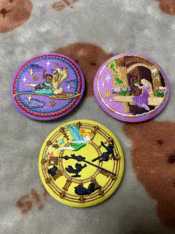 디즈니 자수 캔뱃지