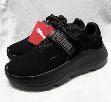 PUMA 스니커즈 W PROWL 680 통굽 웨지 블랙 프라울