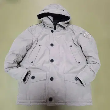 AVIREX 사이즈 XL 다운 자켓 와펜 베이지