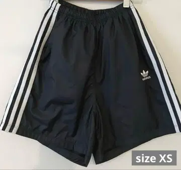 아디다스 숏팬츠 블랙 스트라이프 XS