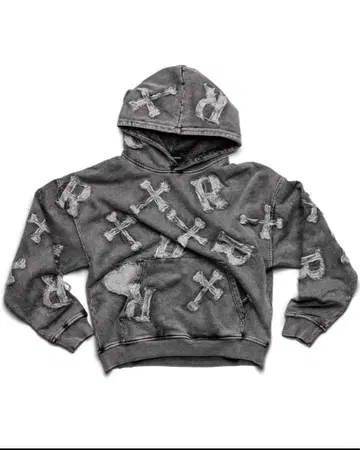 [ RACER WORDWIDE ] WashedBlackPatch 후디