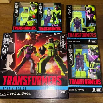 트랜스포머 T-SPARK 콘스트럭티콘 6체 세트 [ 미개봉 ]