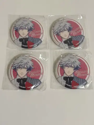 우타프리 TABOO NIGHT XXXX 가챠 쿠로사키 란마루 B 캔뱃지