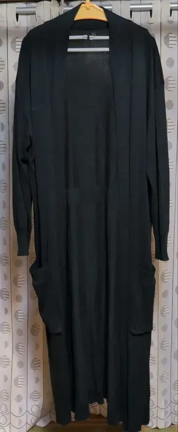 Y's 블랙 롱 가디건