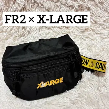 FR2 x X-LARGE 콜라보 숄더백 웨스트 파우치