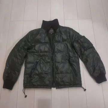 DUVETICA 다운 자켓 46 올리브 그린 주의 있음