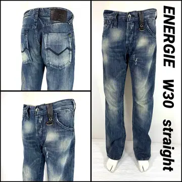 ENERGIE 에너지 스트레이트 면 100% W30 M 사이즈 84cm