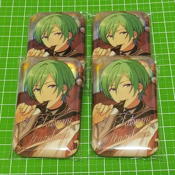 카제하야 타츠미 캔뱃지 세트