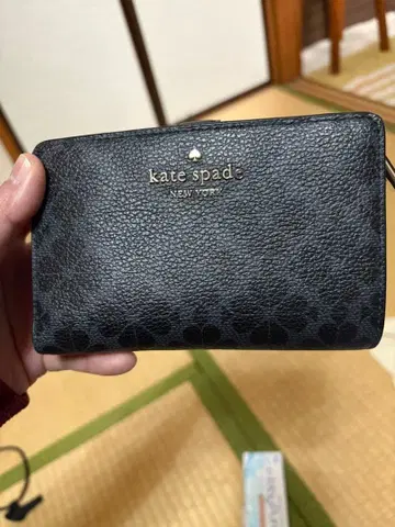 [ 새상품급 kate spade 접이식 지갑 블랙