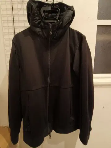 WillLOUNGE 더블 지퍼 트랙 자켓 블랙 L 사이즈