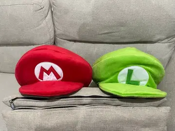 USJ 공식 마리오 & 루이지 모자 세트