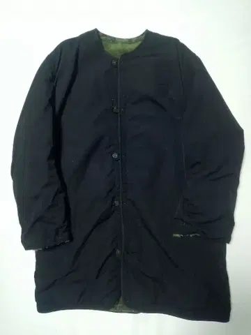 스웨덴군 명작 M-59 라이너 보아 자켓 후염 블랙