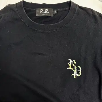 RIPPER 블랙 T셔츠