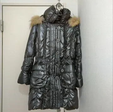 고급 소재! 코다와리 디자인 다운 코트 롱, 정말 가벼워요!